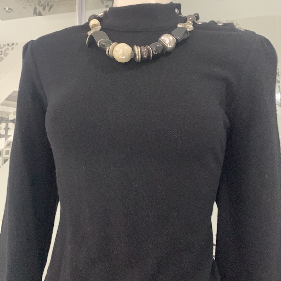 NWT🇵🇹BA&SH Winnie Dress In Black Dress In Black - Picture 7 of 13